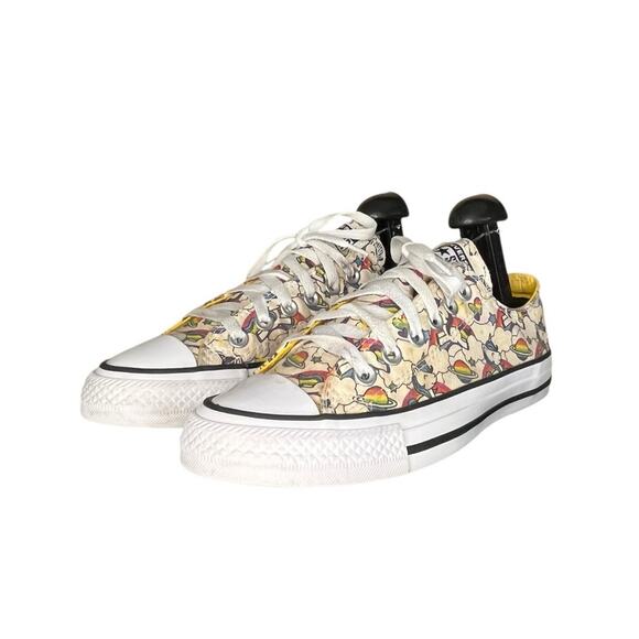 ***SOLD*** Converse Chuck Taylor All Star Rainbow Castles W7 Shoes Sneakers - Picture 2 of 5